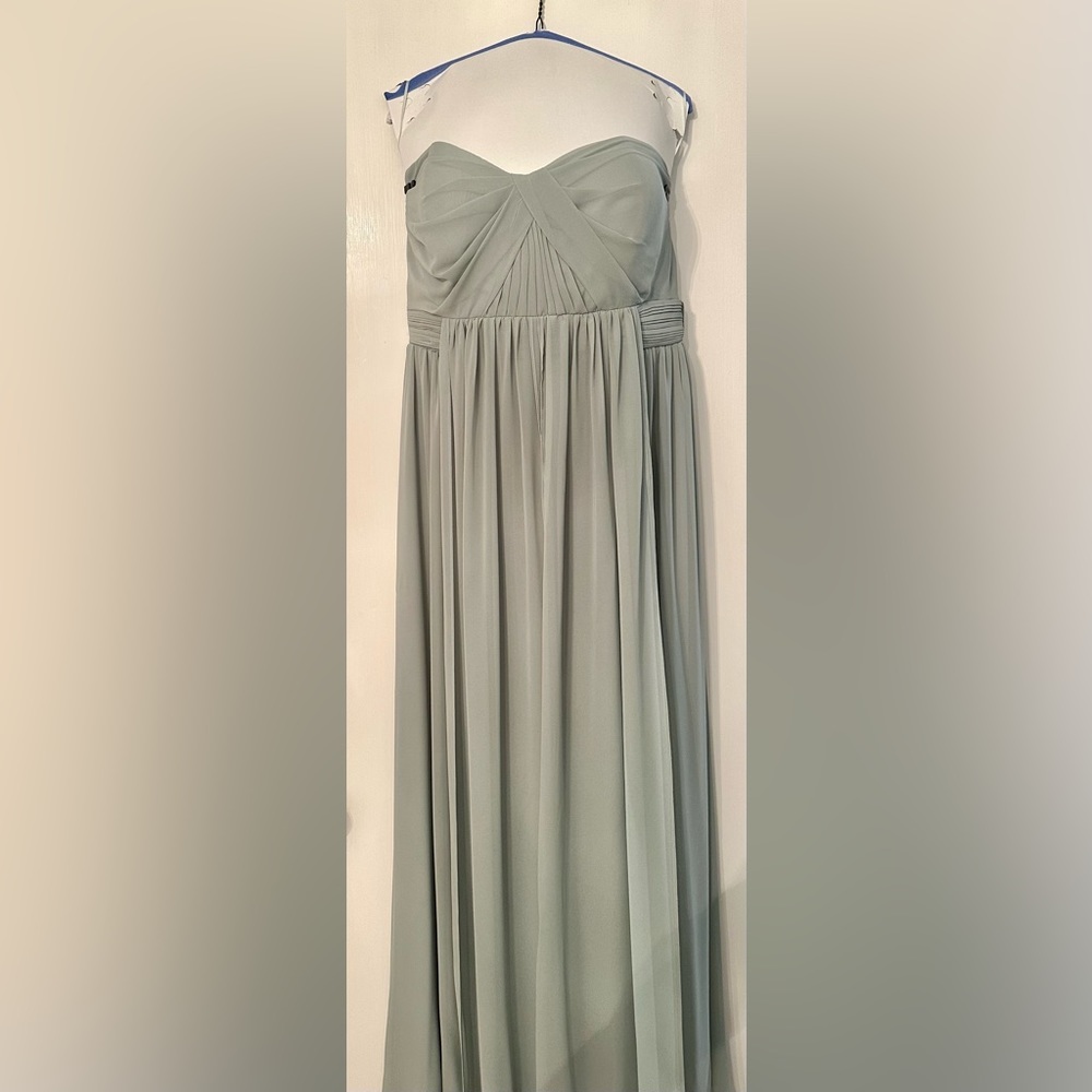 Birdy Grey Grace sage chiffon convertible bridesmaids dress